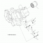 R13WH50AG/AH/AR/AX RANGER 500 CREW MIDSIZE Маслянный фильтр
