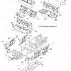 R13WH90DG RANGER CREW 900 DIESEL Body, floor and fenders