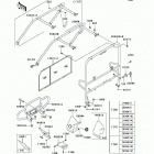 Mule 3010 4X4 (KAF620-E7F) Защитные дуги  / рама кабины
