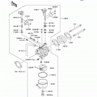 Mule 610 4x4 (KAF400-A7F) Carburetor(cn,us)