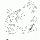 ZUMA 125 YW125DL/YW125DB БОКОВАЯ КРЫШКА