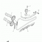 TMAX XP500AB Цепь механизма газораспределения