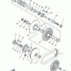 TMAX XP500AB Сцепление 2