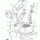 TMAX XP500AB ТОПЛИВНЫЙ БАК