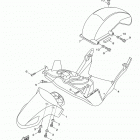 ZUMA 125 YW125AB Переднее крыло