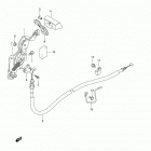 AN400A,ZA Brake lock lever
