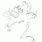 AN650,Z Pillion rider handle (an650zl3 e28)