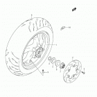 AN400, A Rear wheel (an400 l1 e3)