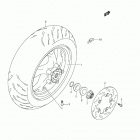 AN400, A Rear wheel (an400 l1 e33)