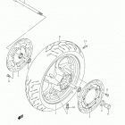 AN400, A Front wheel (an400 l1 e33)