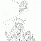 AN400, A Front wheel (an400a l1 e33)