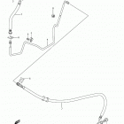 AN650,A Rear brake hose (an650 l1 e33)