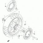 AN650,A Front wheel (an650 l1 e33)