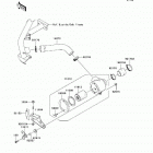 Mule 3010 Trans4x4 (KAF620-J6F) Air cleaner-belt converter