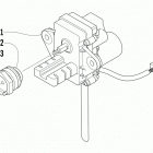 M 8000 Sno Pro Мотор заднего хода