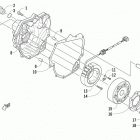 XF 7000 CC SP Генератор и крышка в сборе