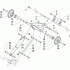 XF 7000 CC SP Задняя подвеска ,задний рычаг
