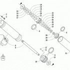 XF 7000 CC SP Задняя подвеска ,задний амортизатор