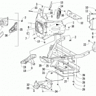 XF 7000 CC SP Передний бампер и рама