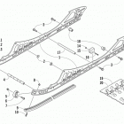 XF 7000 Cross Country Sno Pro Рельс скольжения и гусеница
