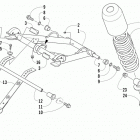 XF 7000 SP LTD Задняя подвеска , амортизатор