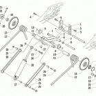 XF 8000 Sno Pro Задняя подвеска ,задний рычаг