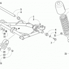 XF 9000 HC SP Задняя подвеска , амортизатор