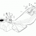 ZR 8000 LXR Топливный бак