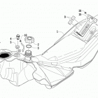 ZR 9000 SP RR Топливный бак