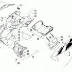 F 1100 Turbo Sno Pro Капот и воздуховоды