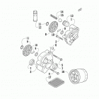 F 1100 Turbo SnoPro RR FTP Маслянный насос