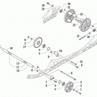 M 1100 Turbo Sno Pro LTD FTP Вспомогательные колеса