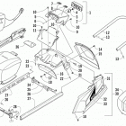 TZ1 Turbo LXR Задний бампер ,багажник