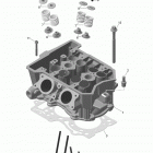 MXZ SPORT 600ACE XP Головка цилиндров