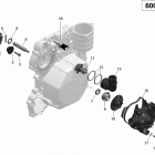 MXZ SPORT 600ACE XP Система охлаждения двигателя