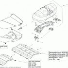 MXZ SPORT 600ACE XP 09- luggage rack_36m1427