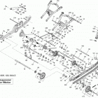 MXZ TNT 600HOE XS 08- rear suspension _26m1401a