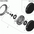 MXZ TNT 600HOE XS Ручной стартер