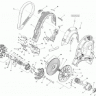 MXZ TNT 900ACE XS 05- pulley system _19m1433