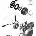 MXZ TNT 900ACE XS Магнето и электрическийй стартер