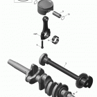 GRAND TOURING LE & SE 1200 XR Коленвал и поршни