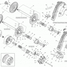 MXZ TNT 600HOE XP Вариатор