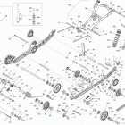 MXZ X 800RE XS 08- rear suspension without adjust system