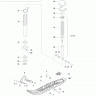 Skandic SWT 600 ACE (4-strokes) XU Передняя подвеска и лыжи