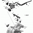 Skandic SWT 600 ACE (4-strokes) XU Коллектор воздухозаборника и корпус дросселя