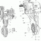 Skandic SWT 600 ACE (4-strokes) XU Трансмиссия