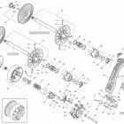 SUMMIT SPORT 600 05- pulley system 600