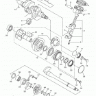 PHAZER MTX PZ50MTDW Коленчатый вал и Поршень