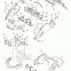 RS VECTOR RS90PDB/RS90PDL Бампер, Багажник. Брызговик