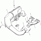 VIKING VK540 IV VK540EC (8JF1) Выхлопная система